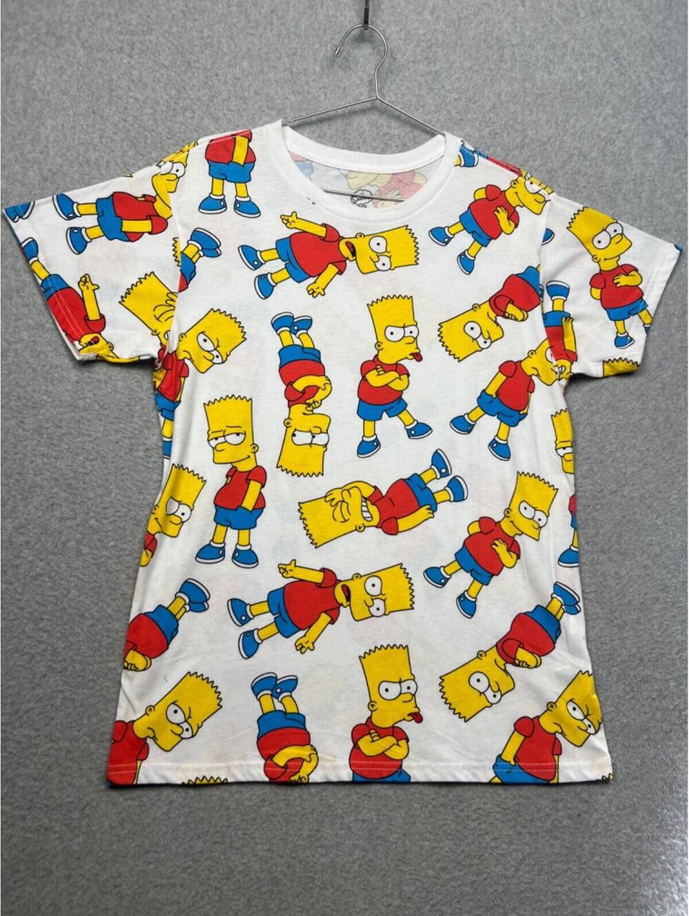 90s Bart Simpson T Shirt The Simpsons Shirt Mens Large Cartoon Wacky Unique Fun